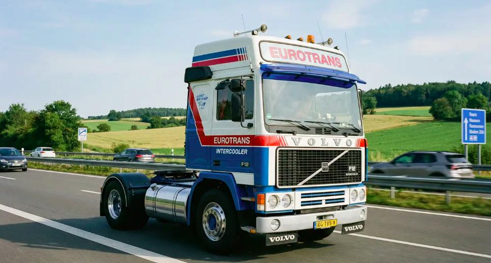 ● Un camion Volvo